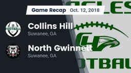 Recap: Collins Hill  vs. North Gwinnett  2018