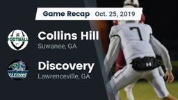 Recap: Collins Hill  vs. Discovery  2019
