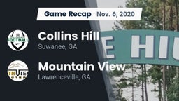Recap: Collins Hill  vs. Mountain View  2020