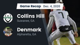 Recap: Collins Hill  vs. Denmark  2020