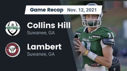 Recap: Collins Hill  vs. Lambert  2021