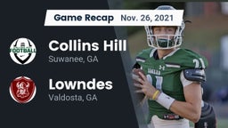 Recap: Collins Hill  vs. Lowndes  2021