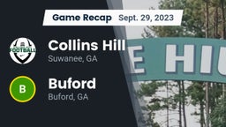 Recap: Collins Hill  vs. Buford  2023
