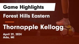 Forest Hills Eastern  vs Thornapple Kellogg  Game Highlights - April 29, 2024