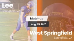 Matchup: Lee  vs. West Springfield  2017