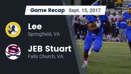 Recap: Lee  vs. JEB Stuart  2017