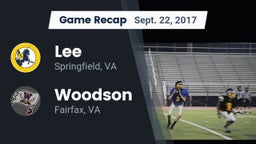 Recap: Lee  vs. Woodson  2017