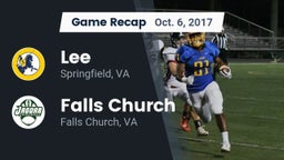 Recap: Lee  vs. Falls Church  2017