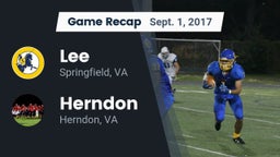 Recap: Lee  vs. Herndon  2017