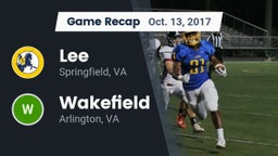 Recap: Lee  vs. Wakefield  2017