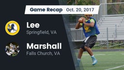 Recap: Lee  vs. Marshall  2017