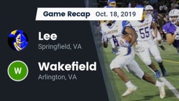 Recap: Lee  vs. Wakefield  2019