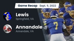 Recap: Lewis  vs. Annandale  2022