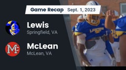 Recap: Lewis  vs. McLean  2023