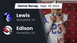 Recap: Lewis  vs. Edison  2023