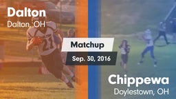 Matchup: Dalton  vs. Chippewa  2016