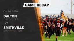 Recap: Dalton  vs. Smithville  2016