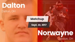 Matchup: Dalton  vs. Norwayne  2017