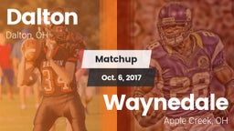 Matchup: Dalton  vs. Waynedale  2017
