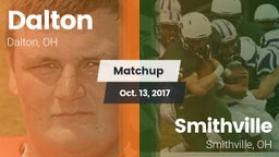 Matchup: Dalton  vs. Smithville  2017