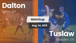 Matchup: Dalton  vs. Tuslaw  2018