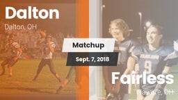 Matchup: Dalton  vs. Fairless  2018