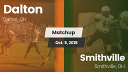 Matchup: Dalton  vs. Smithville  2018
