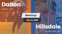 Matchup: Dalton  vs. Hillsdale  2018