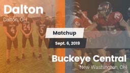 Matchup: Dalton  vs. Buckeye Central  2019