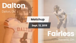 Matchup: Dalton  vs. Fairless  2019
