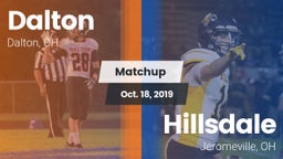 Matchup: Dalton  vs. Hillsdale  2019