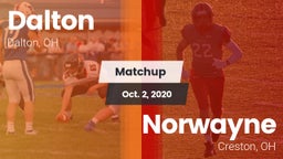 Matchup: Dalton  vs. Norwayne  2020