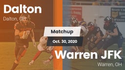 Matchup: Dalton  vs. Warren JFK 2020