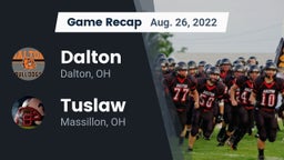 Recap: Dalton  vs. Tuslaw  2022