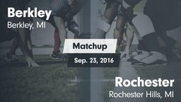 Matchup: Berkley  vs. Rochester  2016
