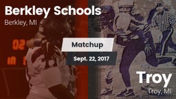 Matchup: Berkley Schools vs. Troy  2017