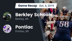 Recap: Berkley Schools vs. Pontiac  2019