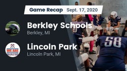 Recap: Berkley Schools vs. Lincoln Park  2020