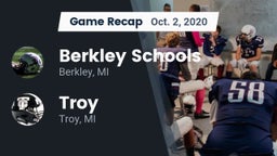 Recap: Berkley Schools vs. Troy  2020