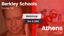 Matchup: Berkley Schools vs. Athens  2020