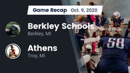 Recap: Berkley Schools vs. Athens  2020