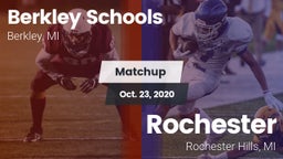 Matchup: Berkley Schools vs. Rochester  2020