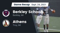Recap: Berkley Schools vs. Athens  2021