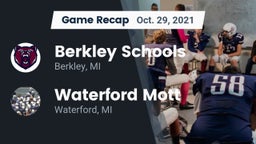 Recap: Berkley Schools vs. Waterford Mott 2021