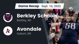 Recap: Berkley Schools vs. Avondale  2022