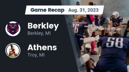Recap: Berkley  vs. Athens  2023