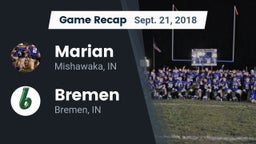 Recap: Marian  vs. Bremen  2018