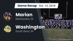 Recap: Marian  vs. Washington  2018