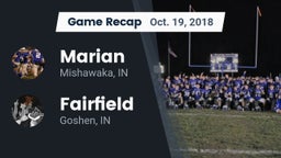Recap: Marian  vs. Fairfield  2018