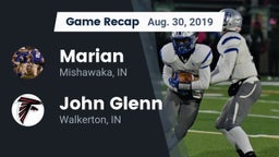 Recap: Marian  vs. John Glenn  2019